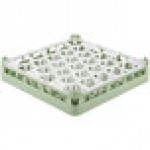 Vollrath 52811 Signature Lemon Drop Full-Size Light Green 30-Compartment 3 1/4