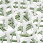 Vollrath 52811 Signature Lemon Drop Full-Size Light Green 30-Compartment 3 1/4