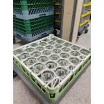Vollrath 52811 Signature Lemon Drop Full-Size Light Green 30-Compartment 3 1/4
