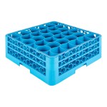 Carlisle RW30-114 OptiClean NeWave 30 Compartment Glass Rack with 2 Extenders