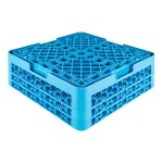 Carlisle RW30-114 OptiClean NeWave 30 Compartment Glass Rack with 2 Extenders