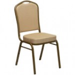 Flash Furniture FD-C01-ALLGOLD-EFE1679-GG Hercules Burgundy Pattern Fabric Crown Back Stackable Banquet Chair with Gold Frame Flash Furniture FD-C01-ALLGOLD-EFE1679-GG Hercules Burgundy Pattern Fabric Crown Back Stackable Banquet Chair with Gold Frame