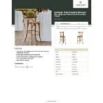 Lancaster Table & Seating Vineyard Barrel Brown Wood Cross Back Bar Stool Lancaster Table & Seating Vineyard Barrel Brown Wood Cross Back Bar Stool