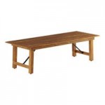 Lancaster Table & Seating Vineyard Barrel Brown Wood Cross Back Bar Stool Lancaster Table & Seating Vineyard Barrel Brown Wood Cross Back Bar Stool