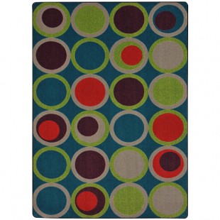 Joy Carpets Kid Essentials Circle Back 10' 9