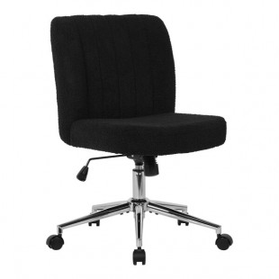 Boss Modern Black Boucle Mid-Back Task Chair Boss Modern Black Boucle Mid-Back Task Chair