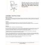 Flash Furniture Porter Black Mesh High-Back Swivel Office Chair with Flip-Up Arms Flash Furniture Porter Black Mesh High-Back Swivel Office Chair with Flip-Up Arms
