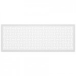 SelectSpace 3' White Hexagonal Pattern Partition Panel