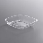 Fineline 15024M-BK Super Bowl Plus 24 oz. Black Square PET Plastic Bowl - 300/Case Fineline 15024M-BK Super Bowl Plus 24 oz. Black Square PET Plastic Bowl - 300/Case