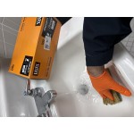 Lavex Pro Nitrile Heavy-Duty Powder-Free 8 Mil Thick Diamond-Textured Gloves - Large - 100/Box Lavex Pro Nitrile Heavy-Duty Powder-Free 8 Mil Thick Diamond-Textured Gloves - Large - 100/Box