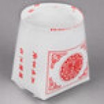 Fold-Pak SmartServ 16SSPRINTM 16 oz. Printed Chinese / Asian Microwavable Paper Take-Out Container - 500/Case