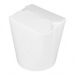 Fold-Pak SmartServ 16SSPRINTM 16 oz. Printed Chinese / Asian Microwavable Paper Take-Out Container - 500/Case