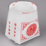 Fold-Pak SmartServ 16SSPRINTM 16 oz. Printed Chinese / Asian Microwavable Paper Take-Out Container - 500/Case