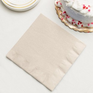 Creative Converting 59161B Ivory 3-Ply Paper Dinner Napkin - 250/Case Creative Converting 59161B Ivory 3-Ply Paper Dinner Napkin - 250/Case
