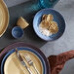 Libbey Canyonlands 30 oz. Blue Terracotta Salad Bowl - Sample Libbey Canyonlands 30 oz. Blue Terracotta Salad Bowl - Sample