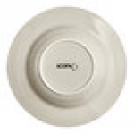 Acopa Condesa 28 oz. Warm Gray Scalloped Wide Rim Porcelain Pasta Bowl - Sample