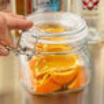 Libbey 17208836 17 oz. Garden Jar with Clamp Lid - 6/Case Libbey 17208836 17 oz. Garden Jar with Clamp Lid - 6/Case