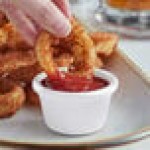Acopa 1.5 oz. White Fluted Melamine Ramekin - 12/Case Acopa 1.5 oz. White Fluted Melamine Ramekin - 12/Case