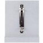 Menu Solutions MT2R-MIDA Alumitique Aluminum Menu Tent - Brushed Finish - 4