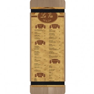 Menu Solutions WDRBB-BD Weathered Walnut 4 1/4