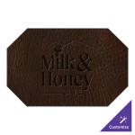 H. Risch, Inc. TABLEMATOCT17X11BROWN 17 H. Risch, Inc. TABLEMATOCT17X11BROWN 17