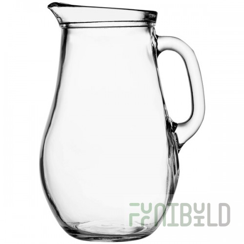 Pasabahce Bistro from Steelite International 61 oz. Glass Pitcher - 6/Pack
