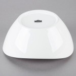 10 Strawberry Street WTR-8CNTRBWL Whittier 32 oz. White Porcelain Contour Bowl - 18/Case
