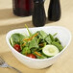 10 Strawberry Street WTR-8CNTRBWL Whittier 32 oz. White Porcelain Contour Bowl - 18/Case