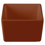 TableCraft CW4024BR Contemporary Collection Brown 1 Qt. Straight Sided Bowl