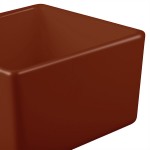 TableCraft CW4024BR Contemporary Collection Brown 1 Qt. Straight Sided Bowl