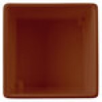 TableCraft CW4024BR Contemporary Collection Brown 1 Qt. Straight Sided Bowl