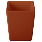 TableCraft CW4024BR Contemporary Collection Brown 1 Qt. Straight Sided Bowl