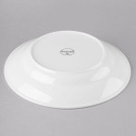 Reserve by Libbey 987659385 Silk 53.5 oz. Round Royal Rideau White Porcelain Stadium Pasta Bowl - 12/Case
