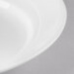 Reserve by Libbey 987659385 Silk 53.5 oz. Round Royal Rideau White Porcelain Stadium Pasta Bowl - 12/Case