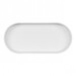 Cal-Mil Hudson 72 oz. White Oval Raised Rim Melamine Serving Bowl Cal-Mil Hudson 72 oz. White Oval Raised Rim Melamine Serving Bowl
