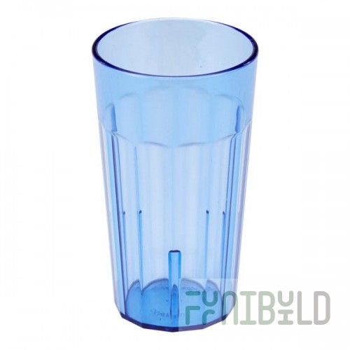 Cambro NT14401 Newport 14 oz. Slate Blue Customizable SAN Plastic Tumbler - 36/Case