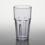 GET 9916-1-CL Bahama 16 oz. Clear Customizable SAN Plastic Tumbler - 72/Case GET 9916-1-CL Bahama 16 oz. Clear Customizable SAN Plastic Tumbler - 72/Case