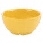GET B-525-TY Diamond Mardi Gras 16 oz. Tropical Yellow Melamine Bowl - 24/Case