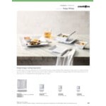 Creations Polar White from Steelite International 12.875 oz. Melamine Square Deep Bowl - 24/Case Creations Polar White from Steelite International 12.875 oz. Melamine Square Deep Bowl - 24/Case