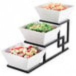 Cal-Mil 3404-13 Union 3 Tier Square Bowl Display