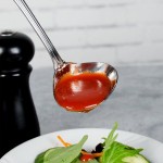 Walco Sentry from Steelite International WL9521 1 oz. 18/10 Stainless Steel Extra Heavy Weight Gravy Ladle - 24/Case