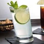 Libbey 11007021 Pisa 12.25 oz. Customizable Slanted Beverage Glass - 12/Case