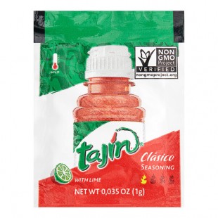 Tajin Clasico Seasoning 0.035 oz. Packet - 1,000/Case Tajin Clasico Seasoning 0.035 oz. Packet - 1,000/Case