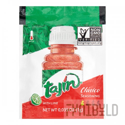 Tajin Clasico Seasoning 0.035 oz. Packet - 1,000/Case