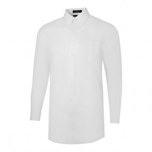 National Patrol by Henry Segal Women's Customizable White Long Sleeve Oxford Shirt - 8