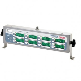 Kitchen Brains® TRACK2X4 (FAST.)® TRACKER Programmable Digital 8-Product 99 Hour Timer - 120V