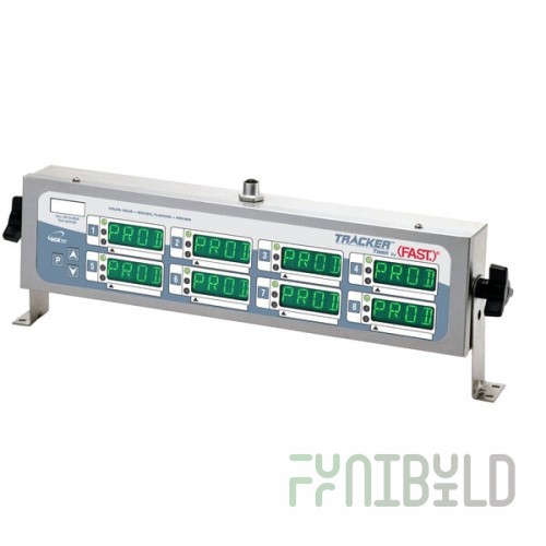 Kitchen Brains® TRACK2X4 (FAST.)® TRACKER Programmable Digital 8-Product 99 Hour Timer - 120V