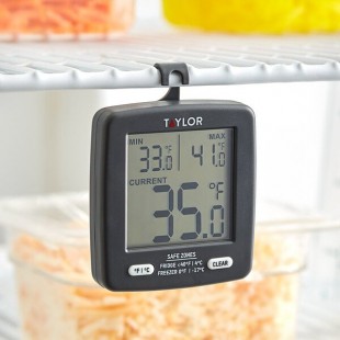 Taylor Digital Refrigerator / Freezer Thermometer 5262798 Taylor Digital Refrigerator / Freezer Thermometer 5262798