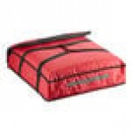 CaterGator Dash Insulated Pizza Delivery Bag Red Soft-Sided Heavy-Duty Nylon 26 1/2