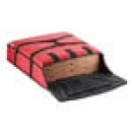 CaterGator Dash Insulated Pizza Delivery Bag Red Soft-Sided Heavy-Duty Nylon 26 1/2